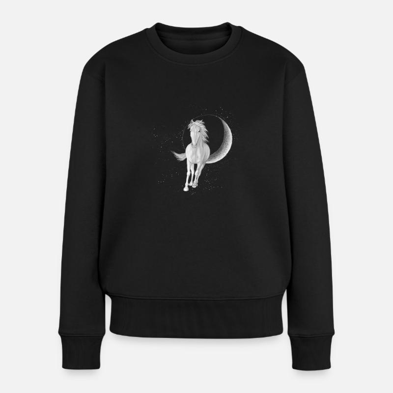 spirit - Pull Premium bio Femme - noir