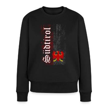 Tyrol du Sud - Pull Premium bio Femme - noir - Devant - Julia (174cm)