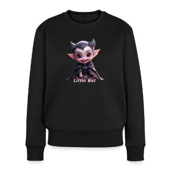 Chauve-souris - Pull Premium bio Femme - noir - Devant - Julia (174cm)