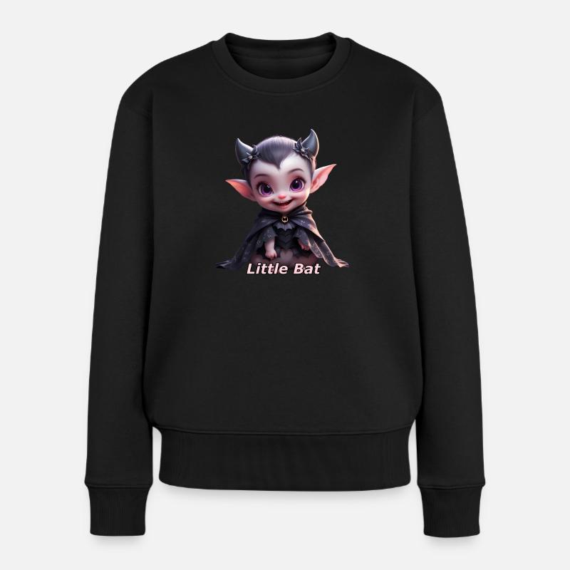 Bat - Women's Premium Organic Jumper - black