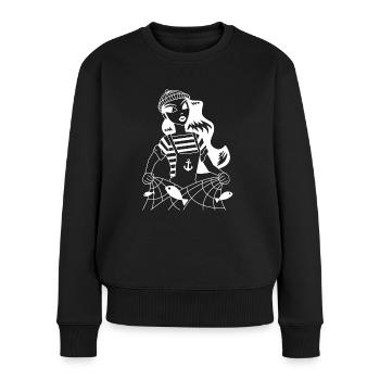 sailor the mother - Women's Premium Organic Jumper - black - Front - Julia (174cm)