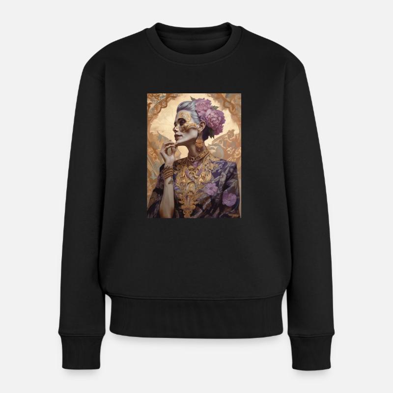 ghotic class - Pull Premium bio Femme - noir