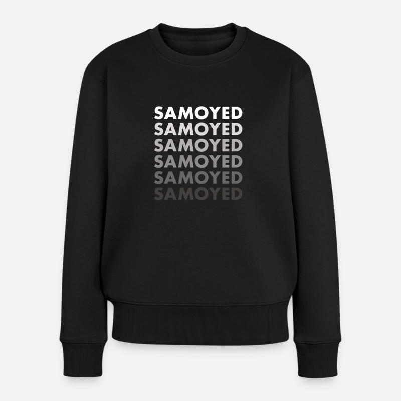 Samoyède - Pull Premium bio Femme - noir