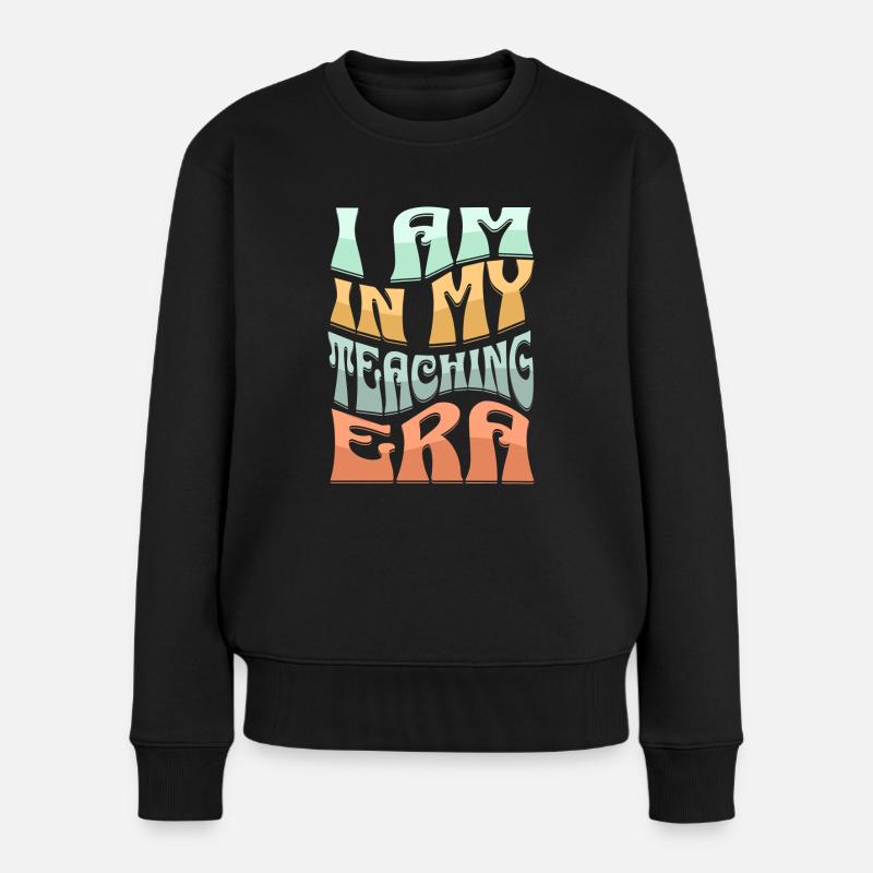 T-shirt pour les enseignants « Je suis dans mon ère d’enseignement » - Pull Premium bio Femme - noir