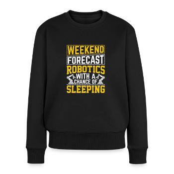 Robot Programmer Automation Technician - Women's Premium Organic Jumper - black - Front - Julia (174cm)