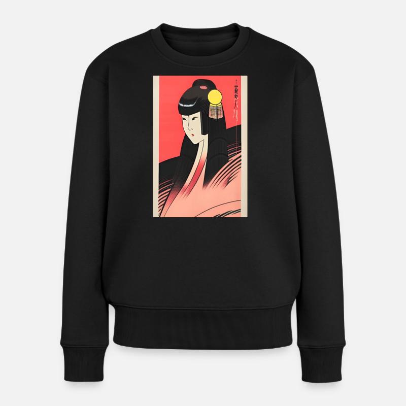 Geisha 10 - Pull Premium bio Femme - noir