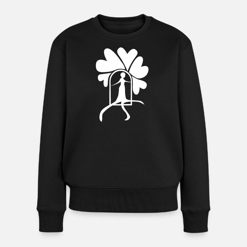 Sortez blanc - Pull Premium bio Femme - noir