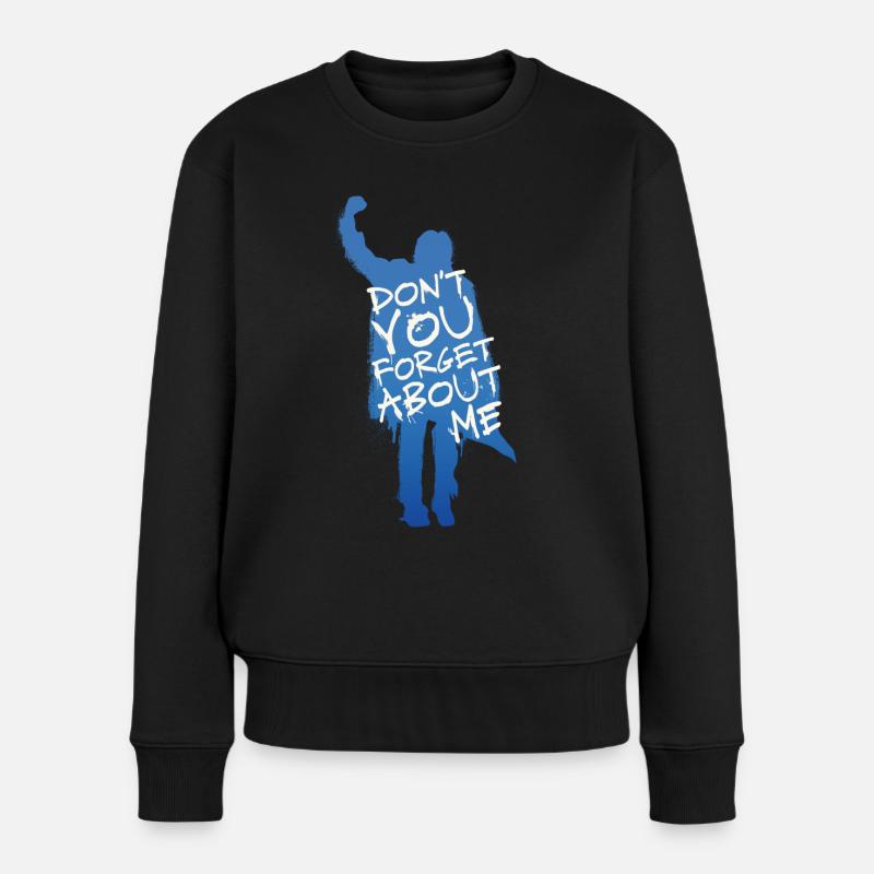 The Breakfast Club Don´t You Forget About Me - Pull Premium bio Femme - noir