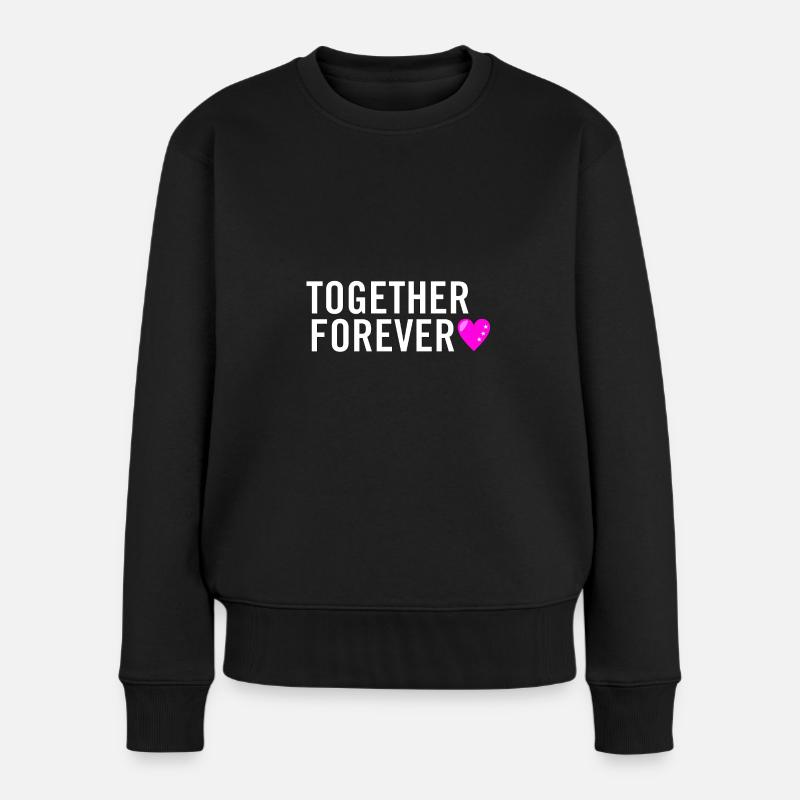 Ensemble pour toujours - Pull Premium bio Femme - noir