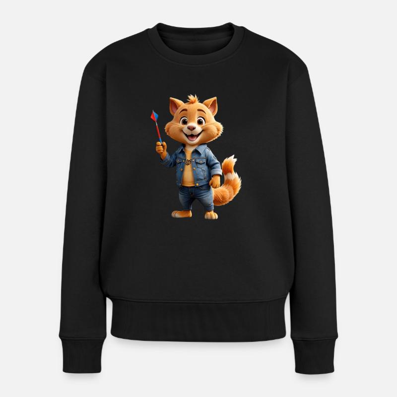 Animal mignon - Pull Premium bio Femme - noir