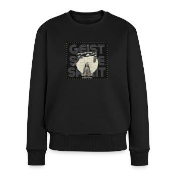 Spirit theme - Women's Premium Organic Jumper - black - Front - Julia (174cm)