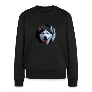 Husky - Women's Premium Organic Jumper - black - Front - Julia (174cm)