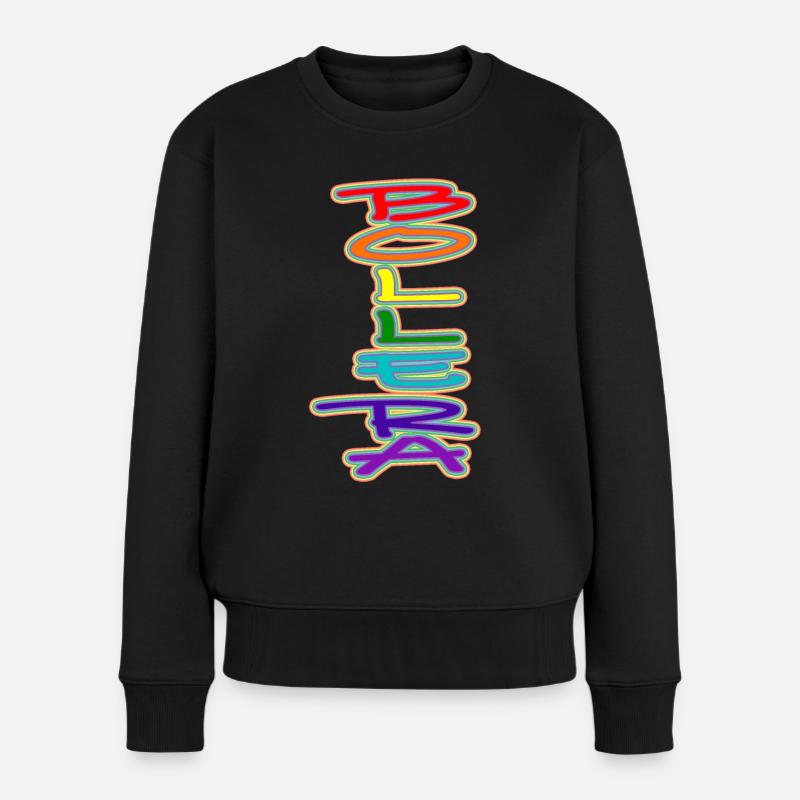 Bollera - Frauen Premium Bio Pullover - Schwarz