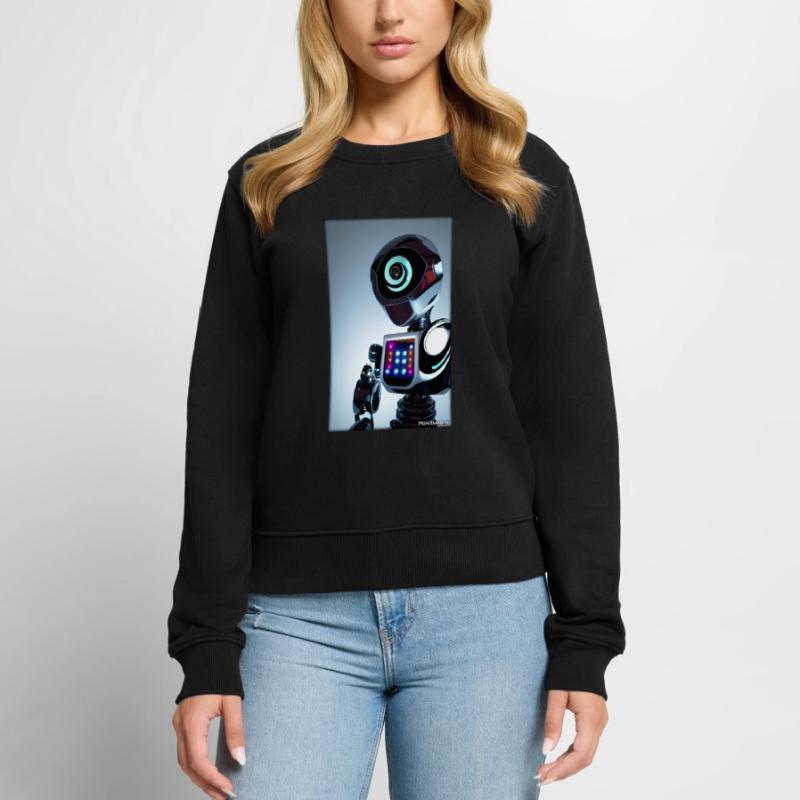 Robot Future Technology Science Android Pull Premium bio Femme