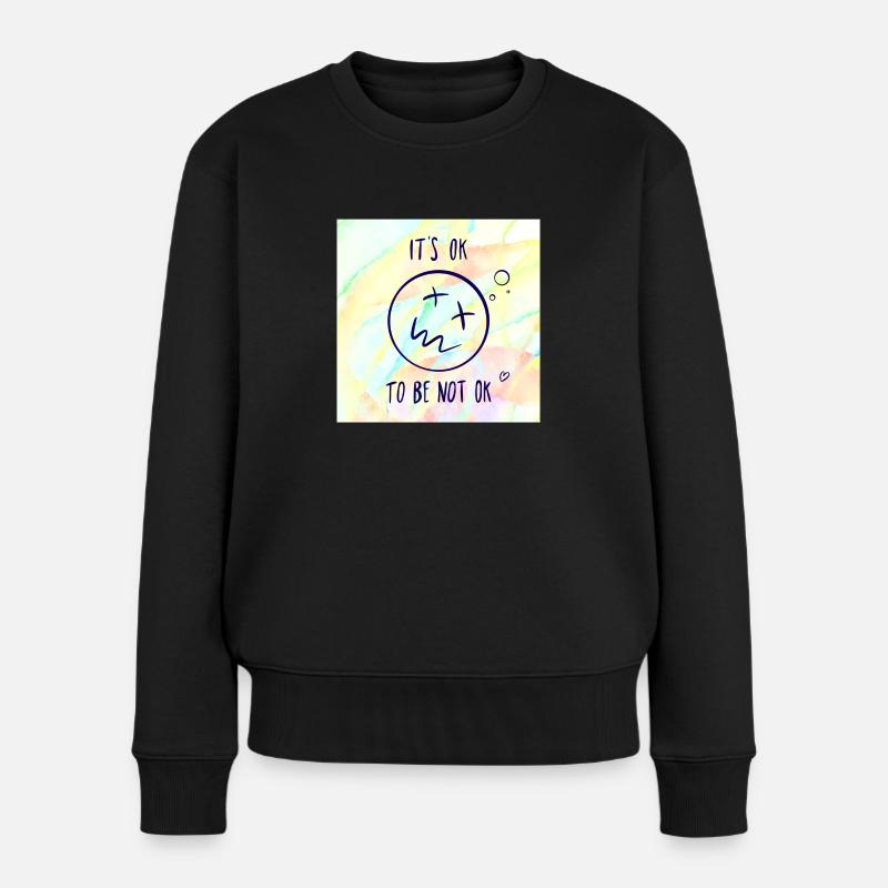 IMOK - Pull Premium bio Femme - noir