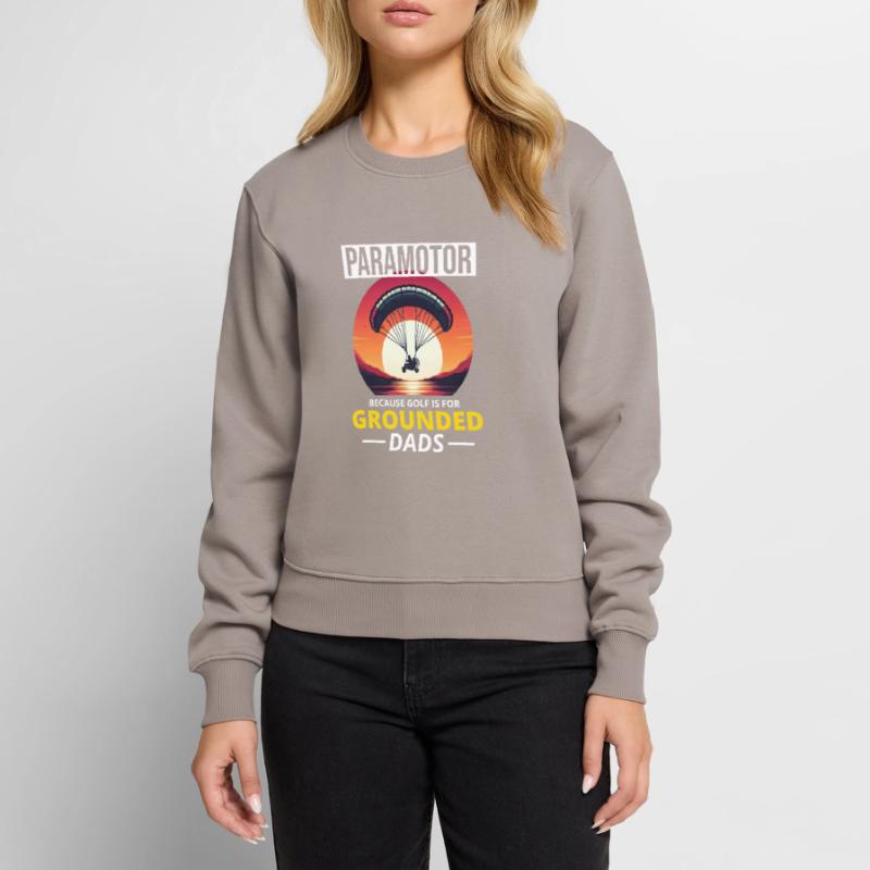 Paramotor Pilot Paramotoring Powered Paraglider Women's Premium Organic Jumper