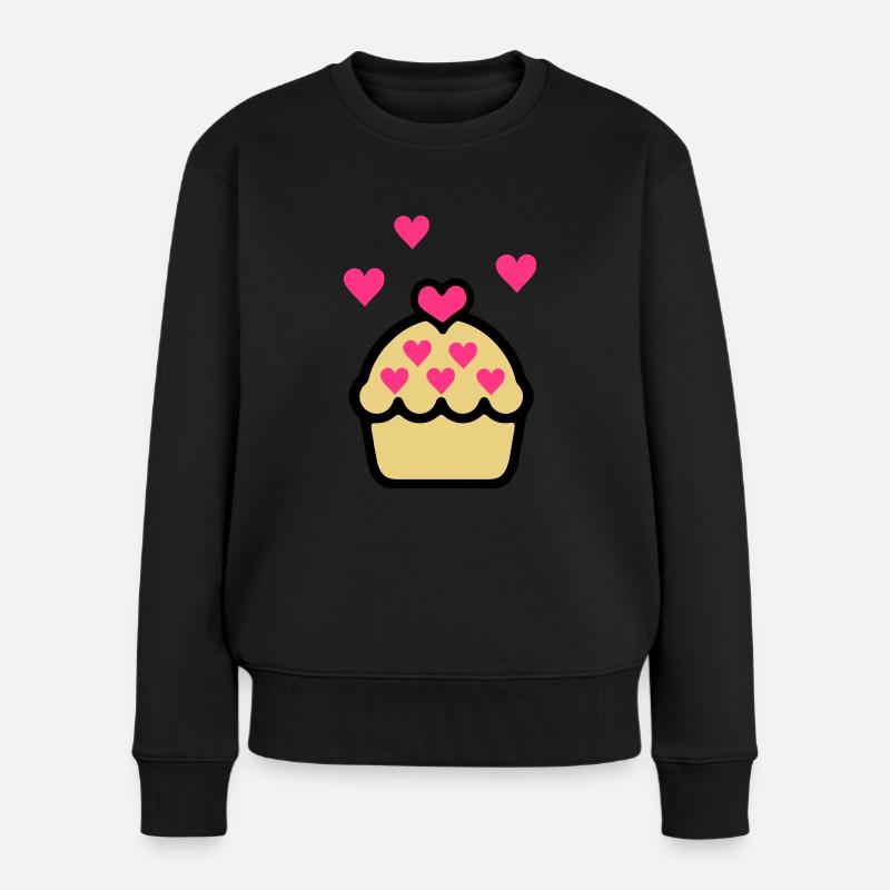 cupcake - Pull Premium bio Femme - noir