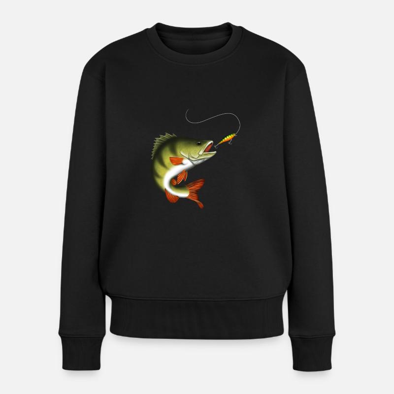 Perch - Women's Premium Organic Jumper - black