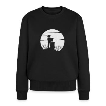 Bee Beekeepers - Women's Premium Organic Jumper - black - Front - Julia (174cm)