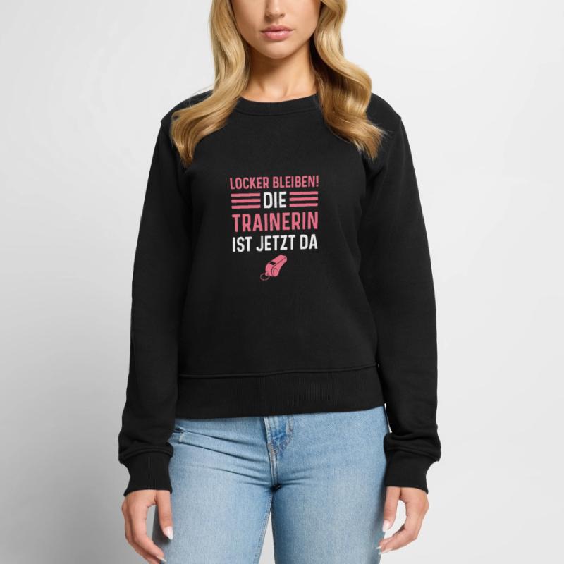 Fußballtrainerin Personal Trainerin Frauen Premium Bio Pullover