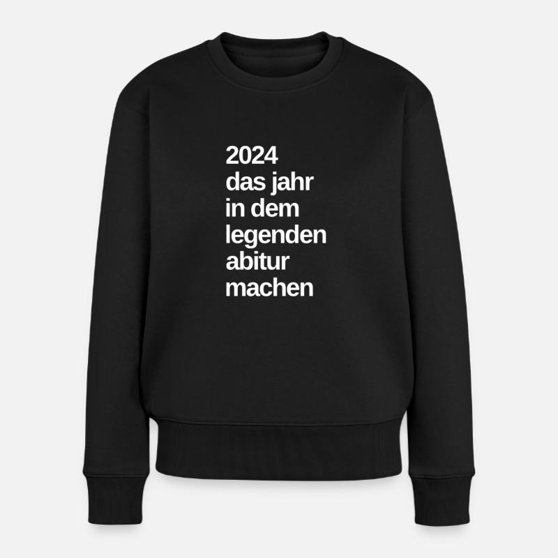 Abitur Abi - Pull Premium bio Femme - noir