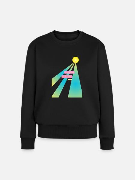 Ne vous attardez pas sur le passé. - Pull Premium bio Femme - noir