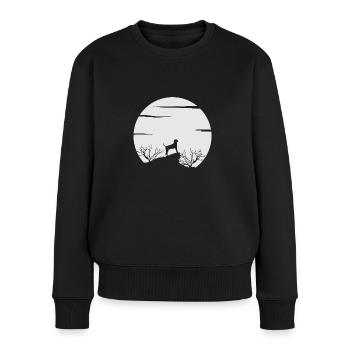 Treeing Walker Coonhound - Women's Premium Organic Jumper - black - Front - Julia (174cm)