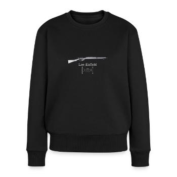 Lee-Enfield Ordnance Gewehr - .303 Britische Infanterie - Frauen Premium Bio Pullover - Schwarz - Vorne - Julia (174cm)