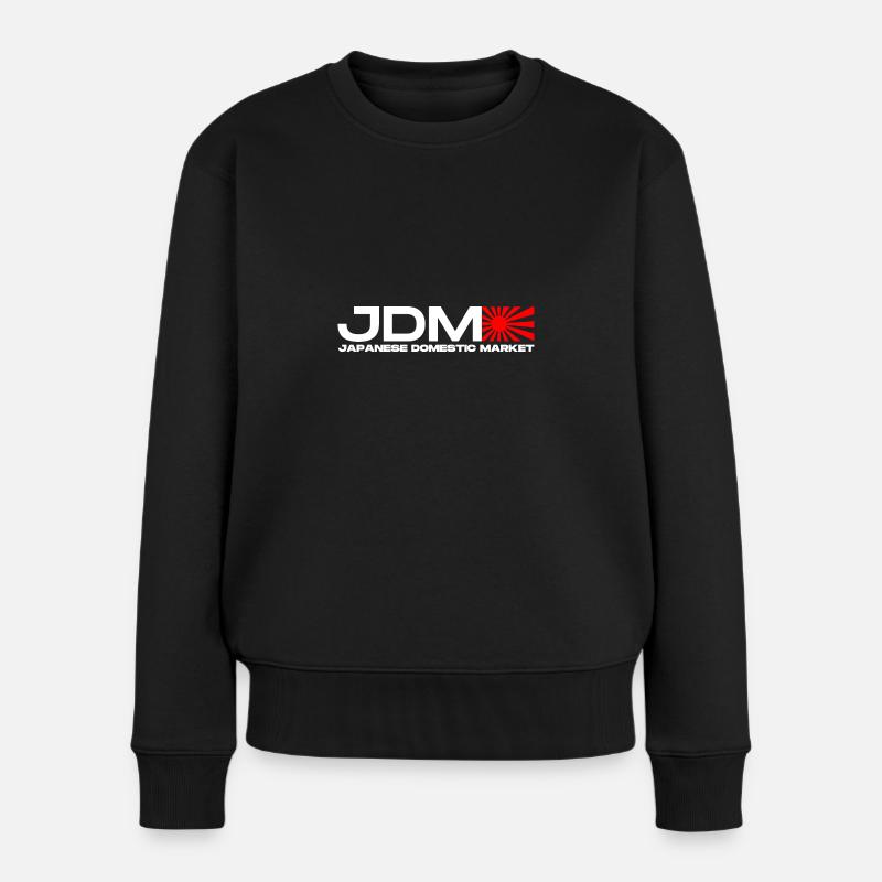 MARCHÉ INTÉRIEUR JAPONAIS - Pull Premium bio Femme - noir