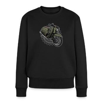 Schwalbe KR51/1 // Illustration - Pull Premium bio Femme - noir - Devant - Julia (174cm)
