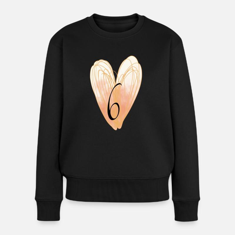 6 - Pull Premium bio Femme - noir