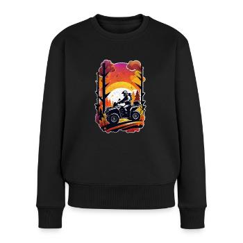 Quad & Off-Road - Women's Premium Organic Jumper - black - Front - Julia (174cm)