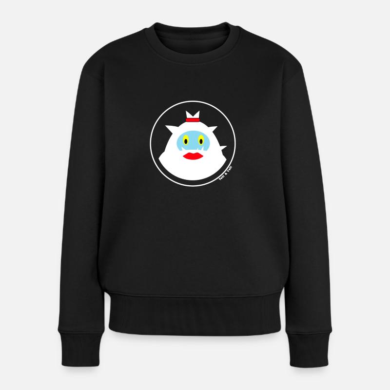 Yéti | Badge | Mère - Pull Premium bio Femme - noir