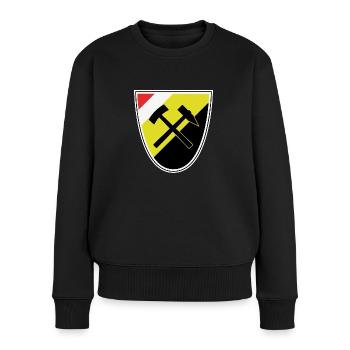 Dortmund Bergbau Schwarzgelb - Pull Premium bio Femme - noir - Devant - Julia (174cm)