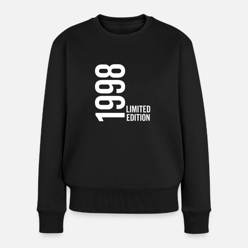 1998 Édition limitée - Pull Premium bio Femme - noir