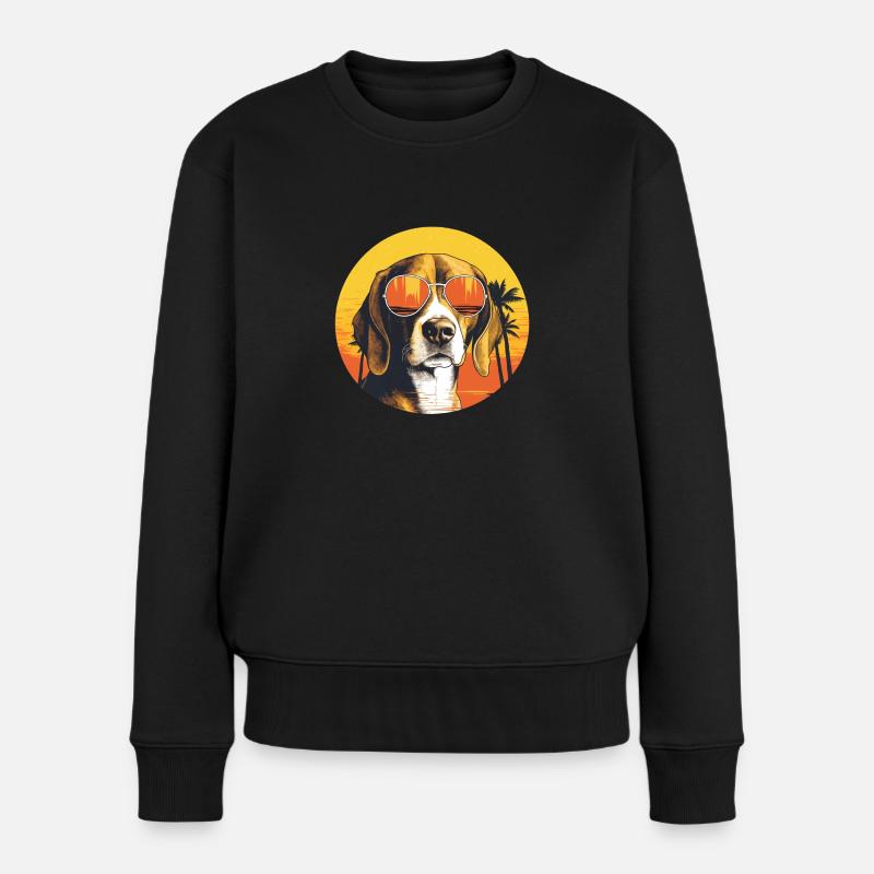 Beagle 2 - Pull Premium bio Femme - noir