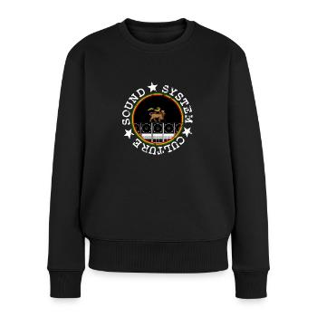 Soundsystem Culture - Pull Premium bio Femme - noir - Devant - Julia (174cm)