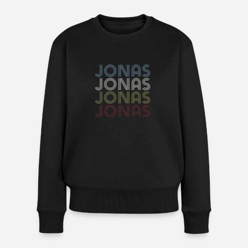 Jonas Jonas Jonas Jonas - Frauen Premium Bio Pullover - Schwarz