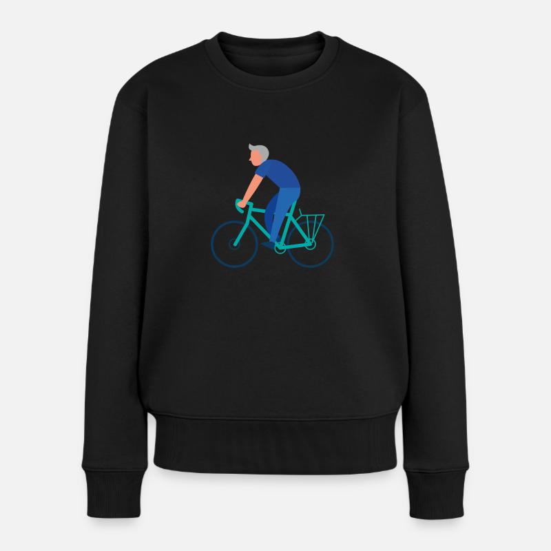 Blue Biker - Pull Premium bio Femme - noir