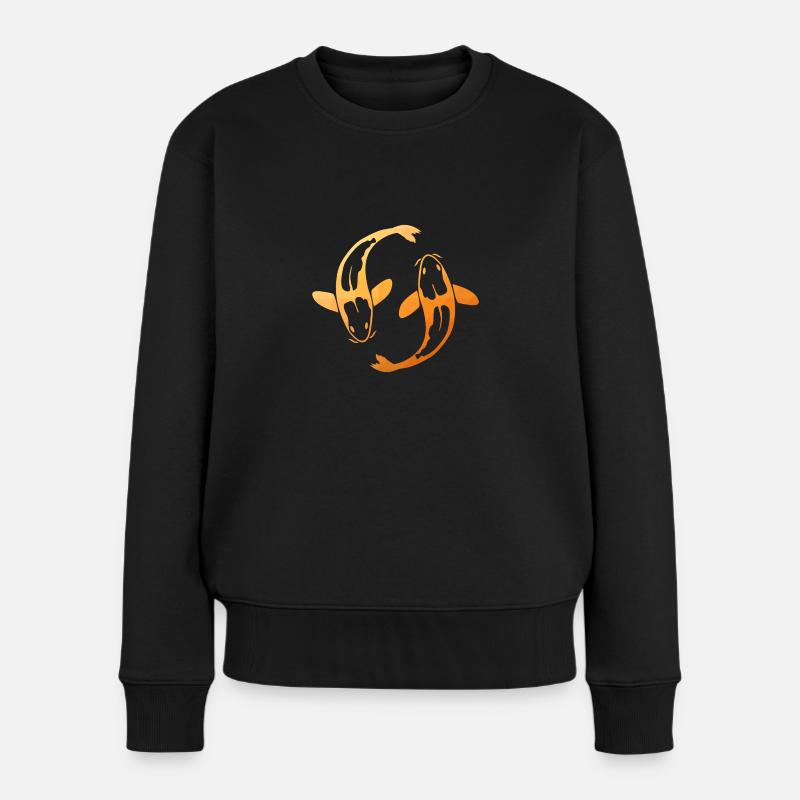 Kois - Pull Premium bio Femme - noir