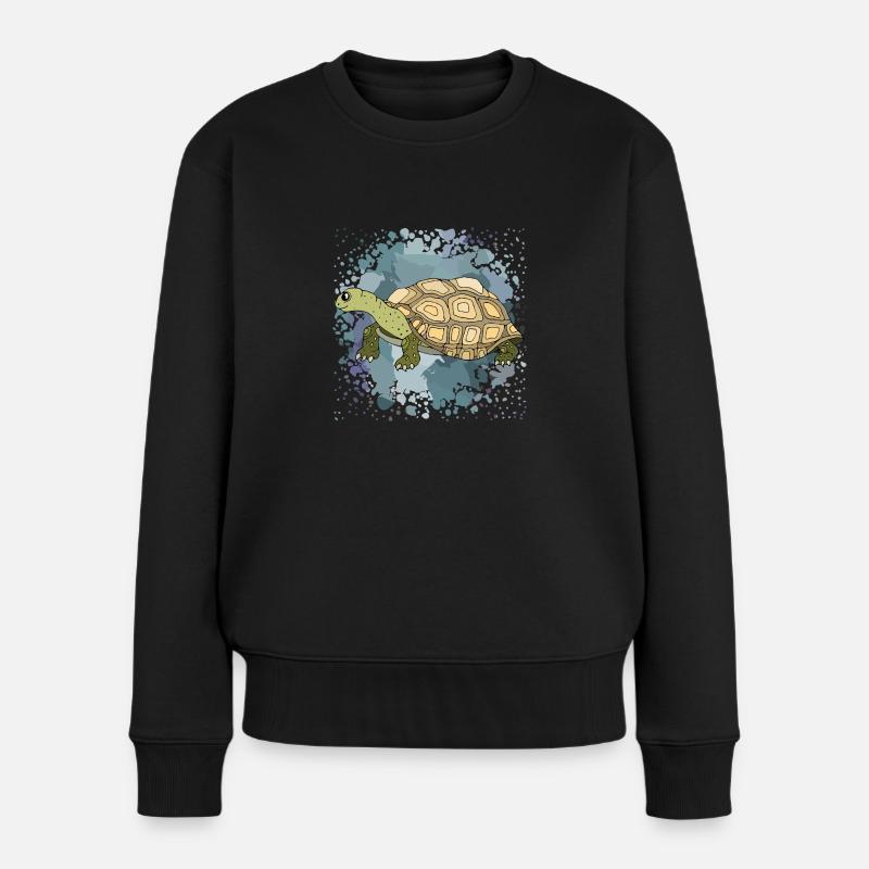 Tortue - Pull Premium bio Femme - noir