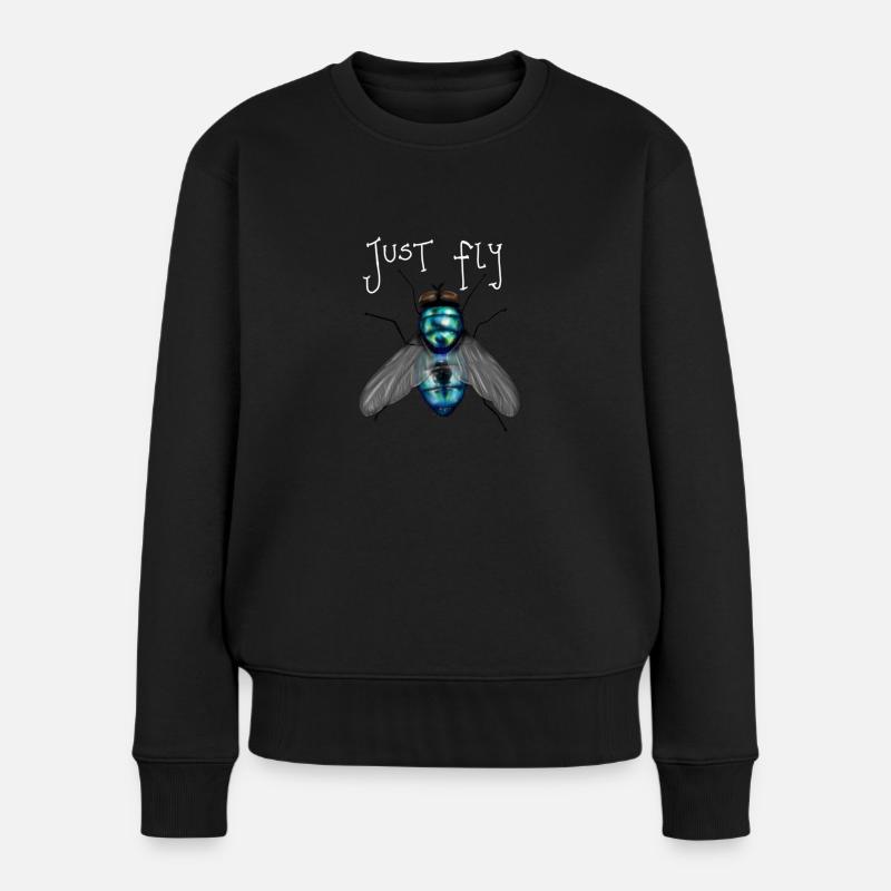 IL SUFFIT DE VOLER - Pull Premium bio Femme - noir