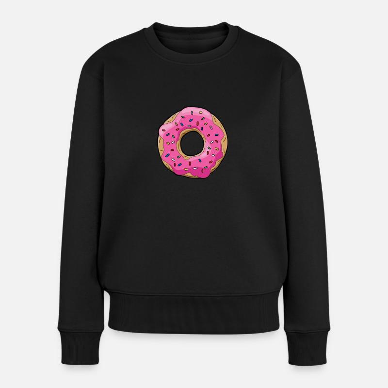beignet - Pull Premium bio Femme - noir