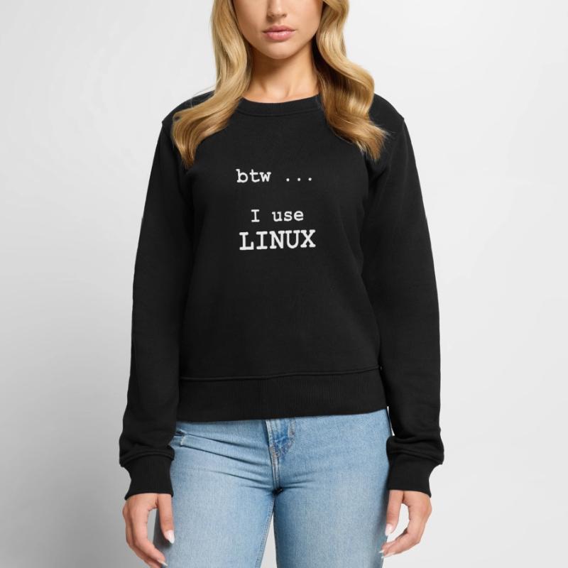 J’utilise Linux Pull Premium bio Femme