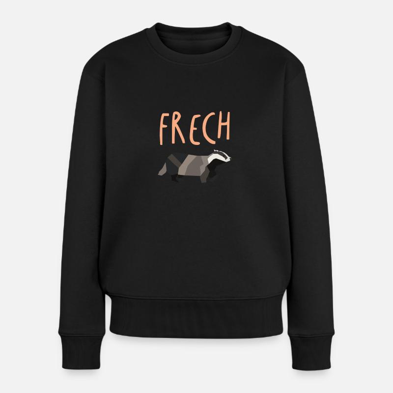 Rascal - Women's Premium Organic Jumper - black