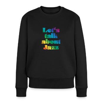 Musique DJ Vinyle - Pull Premium bio Femme - noir - Devant - Julia (174cm)