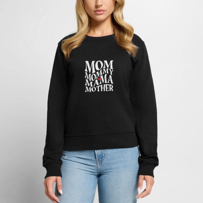 Muttertag - Mama Mama Mama Mutter Frauen Premium Bio Pullover