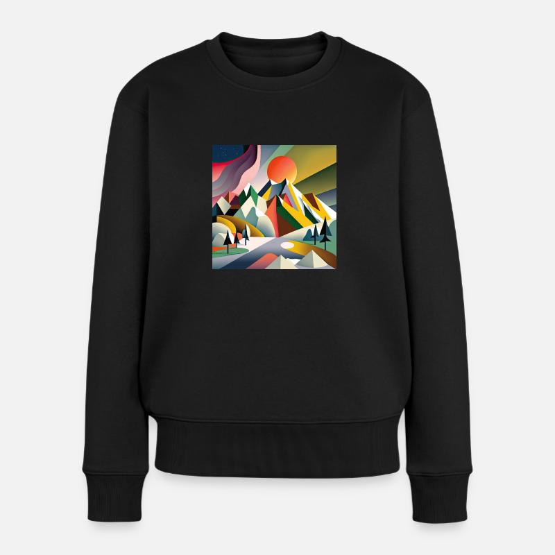 L’héritage du Bauhaus - Pull Premium bio Femme - noir