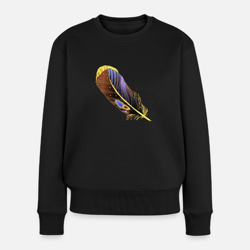 Plume - Pull Premium bio Femme - noir