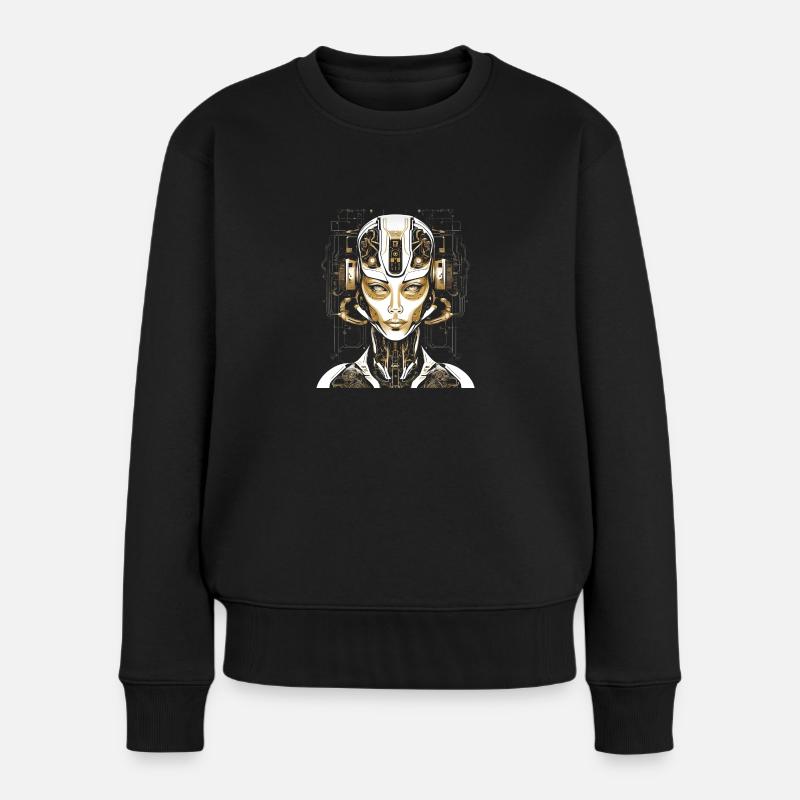 Deus Ex Machina - Pull Premium bio Femme - noir